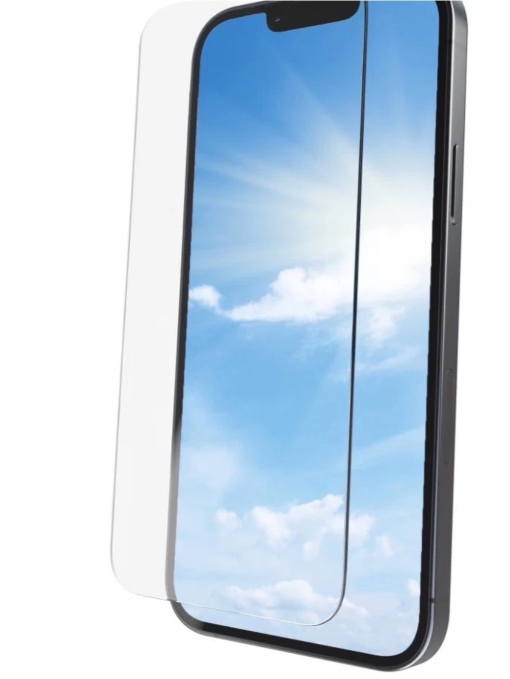Clear Tempered Glass Screen Protector for Black Phone - Ultra-Clear